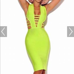 Miss circle bandage dress